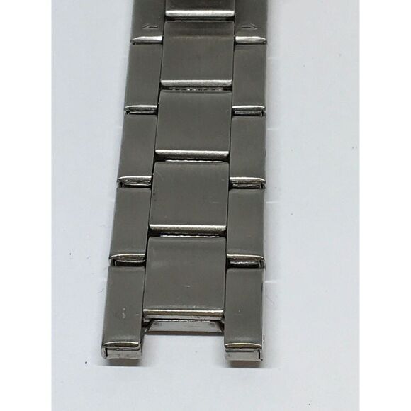 Fossil Watch Partial Band Bracelet Parts Links 18mm Poor Condition Lug 10mm T754 - Picture 6 of 8